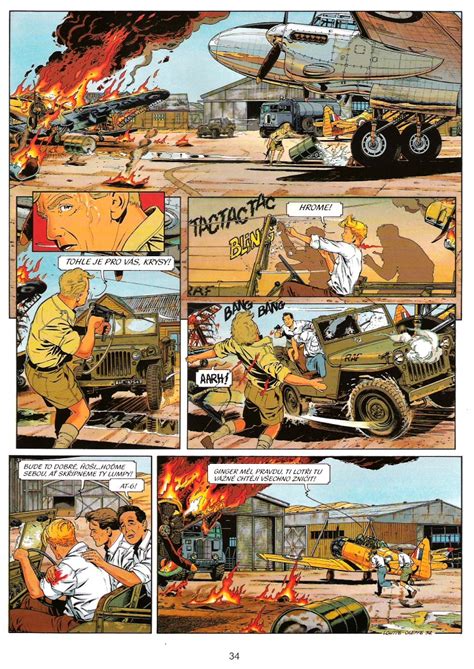 Děti, ostrov, nad, ilustrace, vzducholoď, grafické pozadí, neposkvrněný, chod. Biggles a poslední vzducholoď | ComicsDB