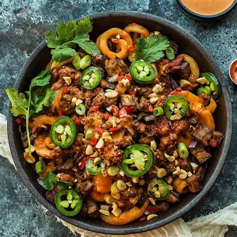 Preheat the pan on medium and brush with oil. Loaded Fries Korean Beef Steak Style | Posh Journal
