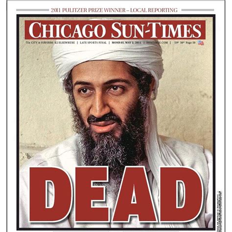 How it evolved over time. US front pages report the death of Osama bin Laden