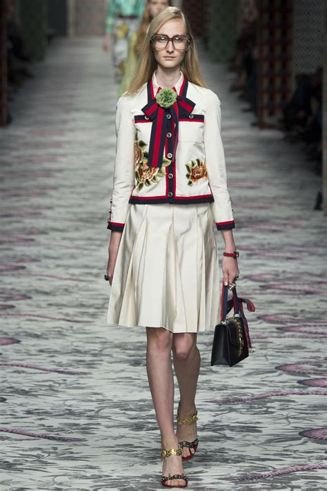 Show Review Gucci Ready To Wear Spring 2016 Fashion Bomb Daily Style