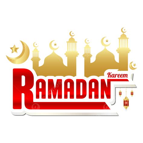 Lettering Ramadan Kareem Islamic Arabic Typography Text For Marhaban Ya
