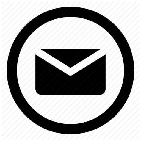 Mail Icon Black And White 49015 Free Icons Library