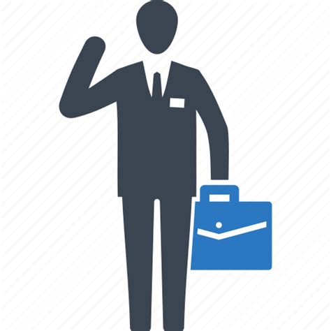 Briefcase Business Businessman Office Icon