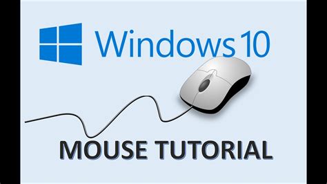 Windows 10 How To Use Mouse Computer Skills Tutorial For Beginners