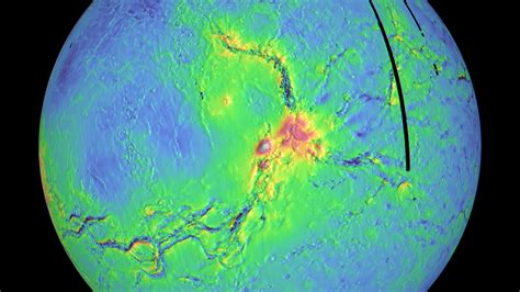 Nasa Svs Magellan Venus False Color Terrain