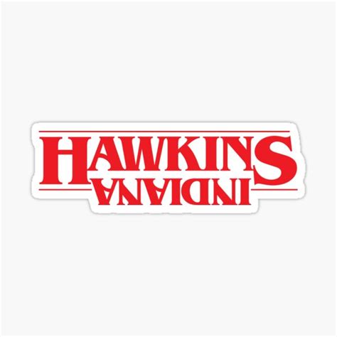 Hawkins Stickers Redbubble