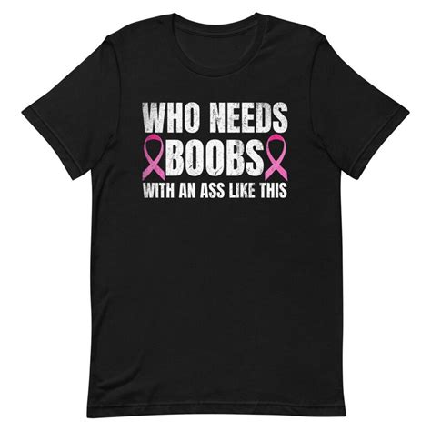 funny breast cancer awareness tee or post mastectomy surgery etsy
