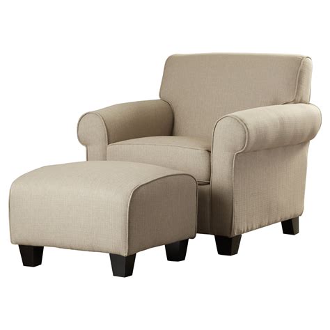 This chair is at home in the living room or bedroom. 2-Piece Winnetka Arm Chair & Ottoman Set & Reviews | Joss ...