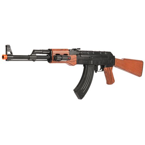 Ukarms Ak 47 Spring Airsoft Rifle Gun With Laser Sight Unlimited Wares Inc
