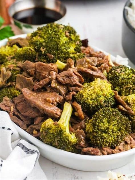Delicious Crockpot Beef And Broccoli Dinner Persnickety Plates