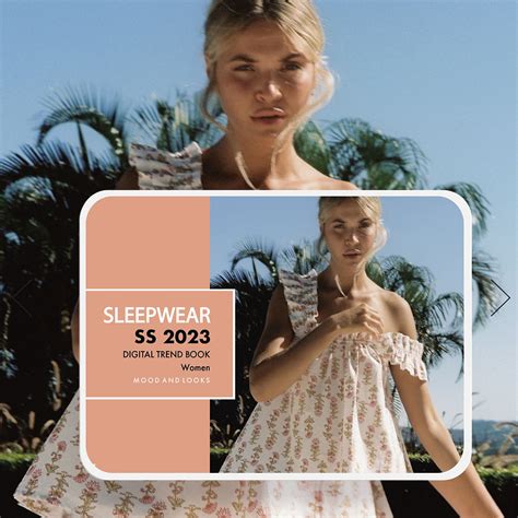 Spring Summer 2023 Womens Sleepwear Trendstiffany Hill Studio