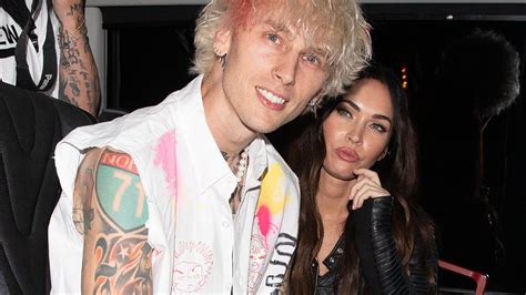 Megan has been working on a movie with machine gun kelly and gotten close to him. Megan Fox to Move in With Machine Gun Kelly After Brian Austin Divorce | StyleCaster