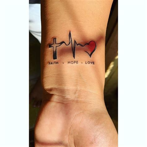 Inspiring Faith Hope And Love Tattoo Ideas Explore The Top Designs Amazing Xanh