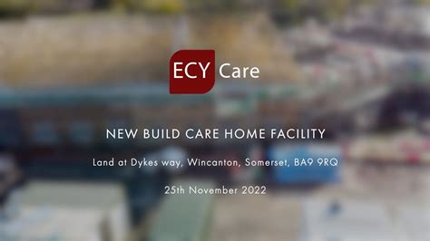 New Build Care Home Facility Land At Dykes Way Wincanton Somerset
