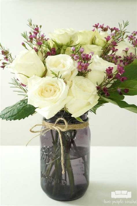 17 Pretty Mason Jar Flower Arrangements Best Floral