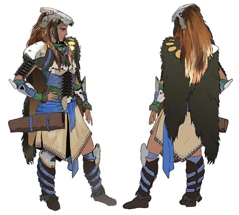 Nora Lookout Outfit From Horizon Zero Dawn Character Creation