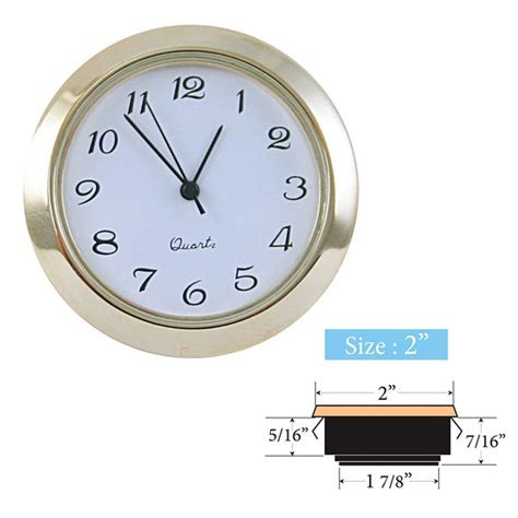 Clock Inserts Clock Movements Time Connection Ii Inc