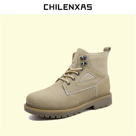 Chilenxas 2017 Autumn Winter Genuine Leather Shoes Men Casual New
