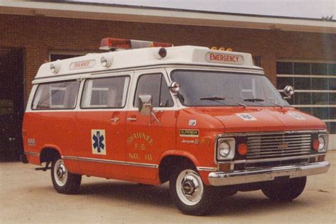 1980s Widebody Chevy Vanambulance Emergency Vehicles Rescue
