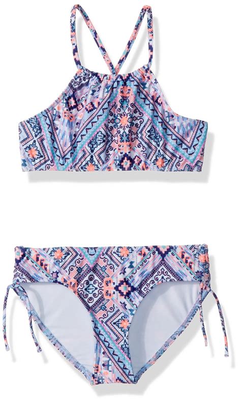 Seafolly Seafolly Girls Boho Printed Tankini Set Swimwear Walmart