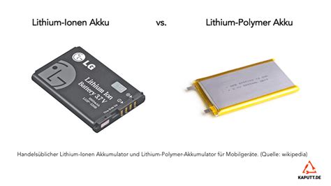 As far as the user is concerned, lithium polymer is. Lang lebe der Akku! - Alle Tipps zum richtigen Umgang mit ...