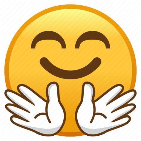 Emoji Face Hug Hugging Smiley Icon Download On Iconfinder