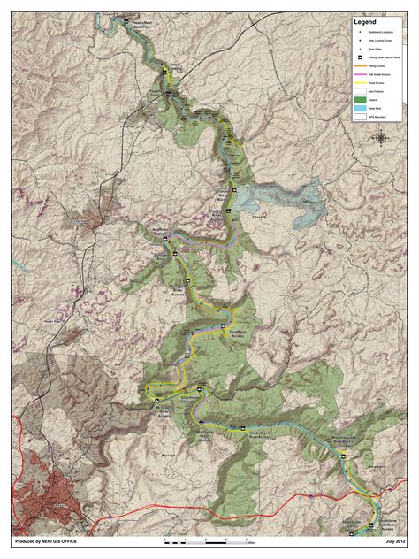 Map Of New River Gorge National Park Plan Your West Virginia Visit