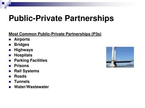 Ppt Public Private Partnerships Powerpoint Presentation Free