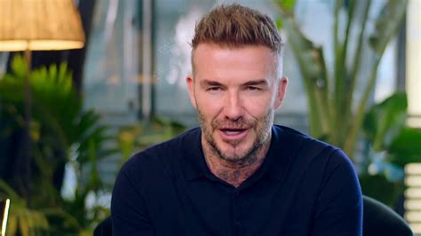 Recent David Beckham