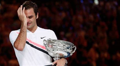 Australian Open 2018 Weeping Roger Federer Hails Emotional 20th Grand