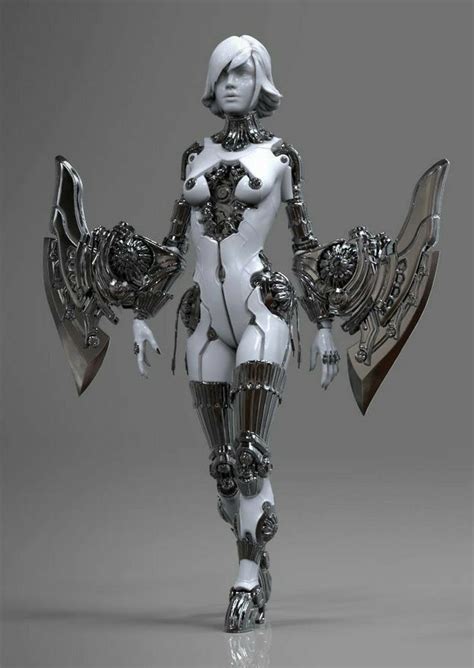 Pin By Aquironexua On 仏教、桃太郎金太郎、絵 Robot Girl Female Robot Cyberpunk