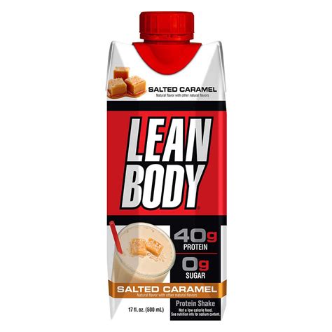 Labrada Lean Body Salted Caramel Protein Shake Shop Diet And Fitness At