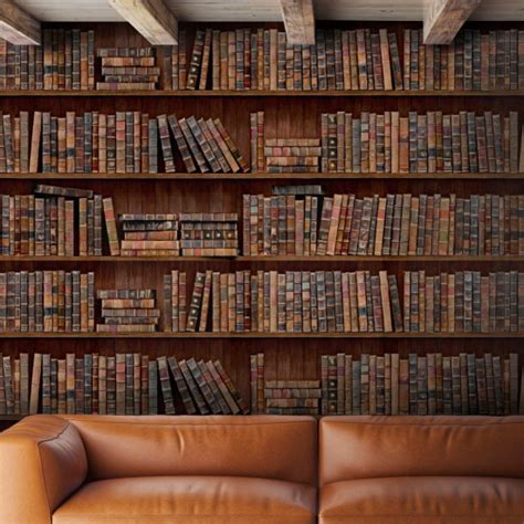 Best shelves wallpaper, desktop background for any computer, laptop, tablet and phone. Mind The Gap Book Shelves Wallpaper | beut.co.uk