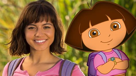 First Look At Edgy Live Action Dora The Explorer Movie Youtube