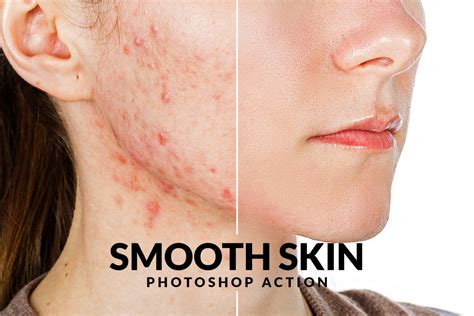 Smooth Skin Retouch Photoshop Action Gogivo