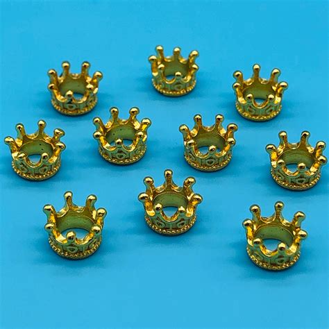 Gold Coloured Crowns Etsy Uk