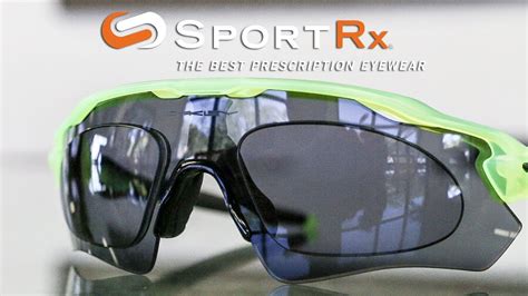 oakley radar ev prescription sunglasses sportrx youtube