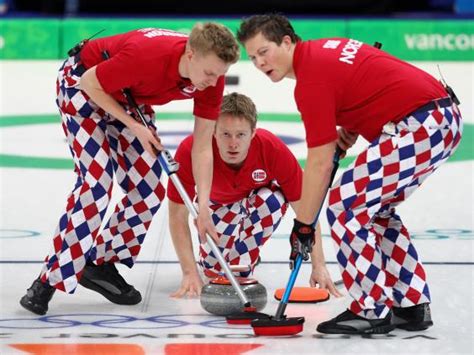 Winter Olympics 2014 Norway Curling Team Unveils Much Awaited Outfits