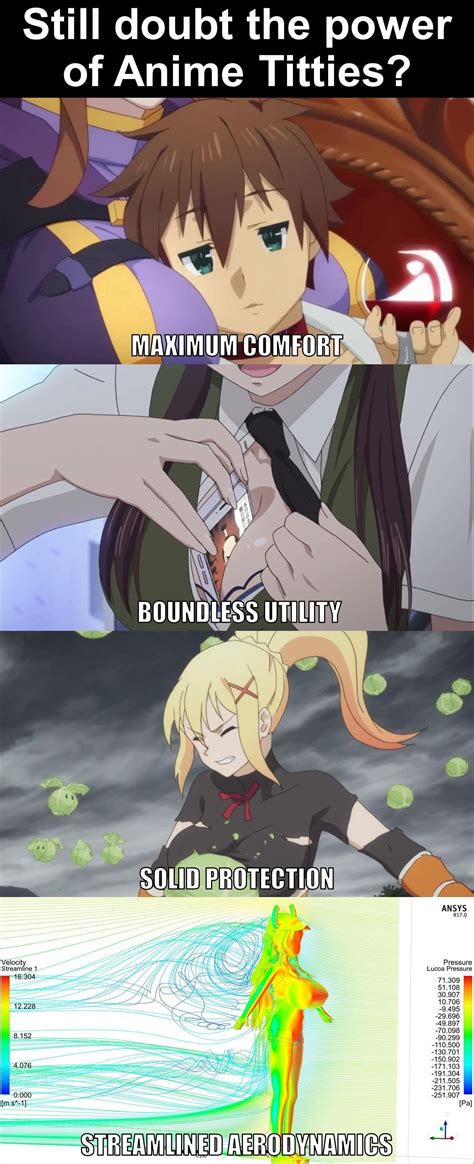 Power Of Anime Titties Anime Tiddies Know Your Meme