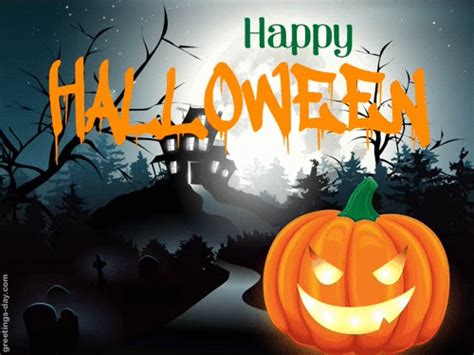 Greeting Cards For Every Day Happy Halloween Free Animated Pics And S