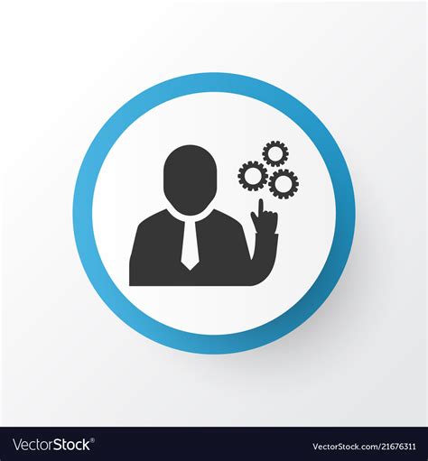 Team Leader Icon Symbol Premium Quality Isolated Vector Image