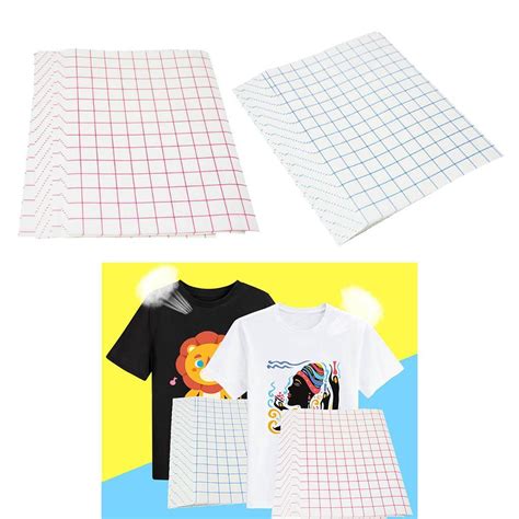 20pcs T Shirt Print Iron On Heat Press Lightdark Fabric Inkjet