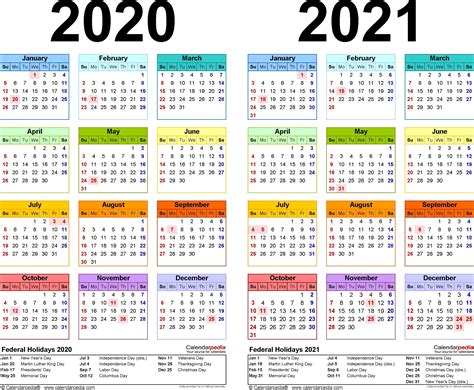 2020 21 Calendar Printable In 2020 Printable Calendar Design