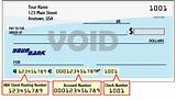Photos of Routing Number Payroll Check
