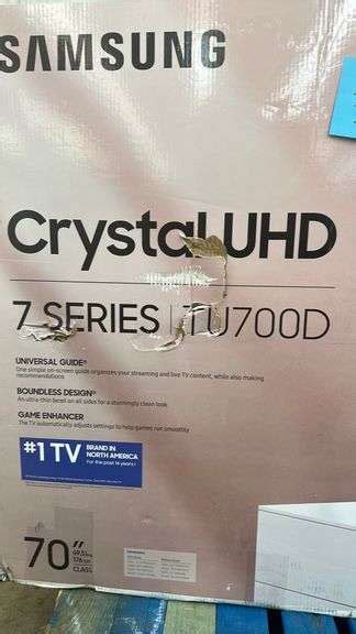 Samsung 70 Crystal Uhd 7 Series Tu700d 4k Smart Tv In Box Earls