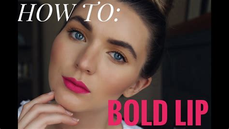 How To Bold Lip Tutorial Youtube