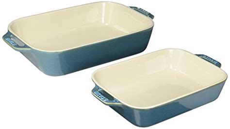 Staub Ceramics Rectangular Baking Dish Set Casserole Dish Baking Pans