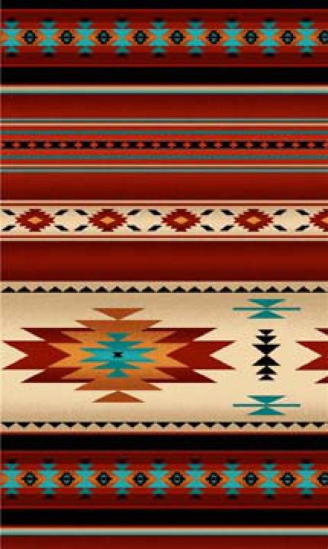 Terracotta And Teal Blanket Stripe Fabric Southwest Designs Tucson