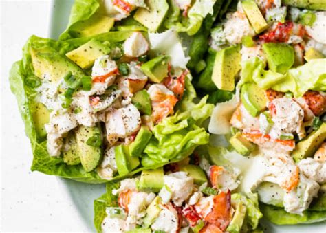 Avocado Maine Lobster Salad Maine Lobster Recipe