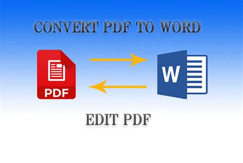 Convert Pdf To Word Template By Pradeepw2014 Fiverr